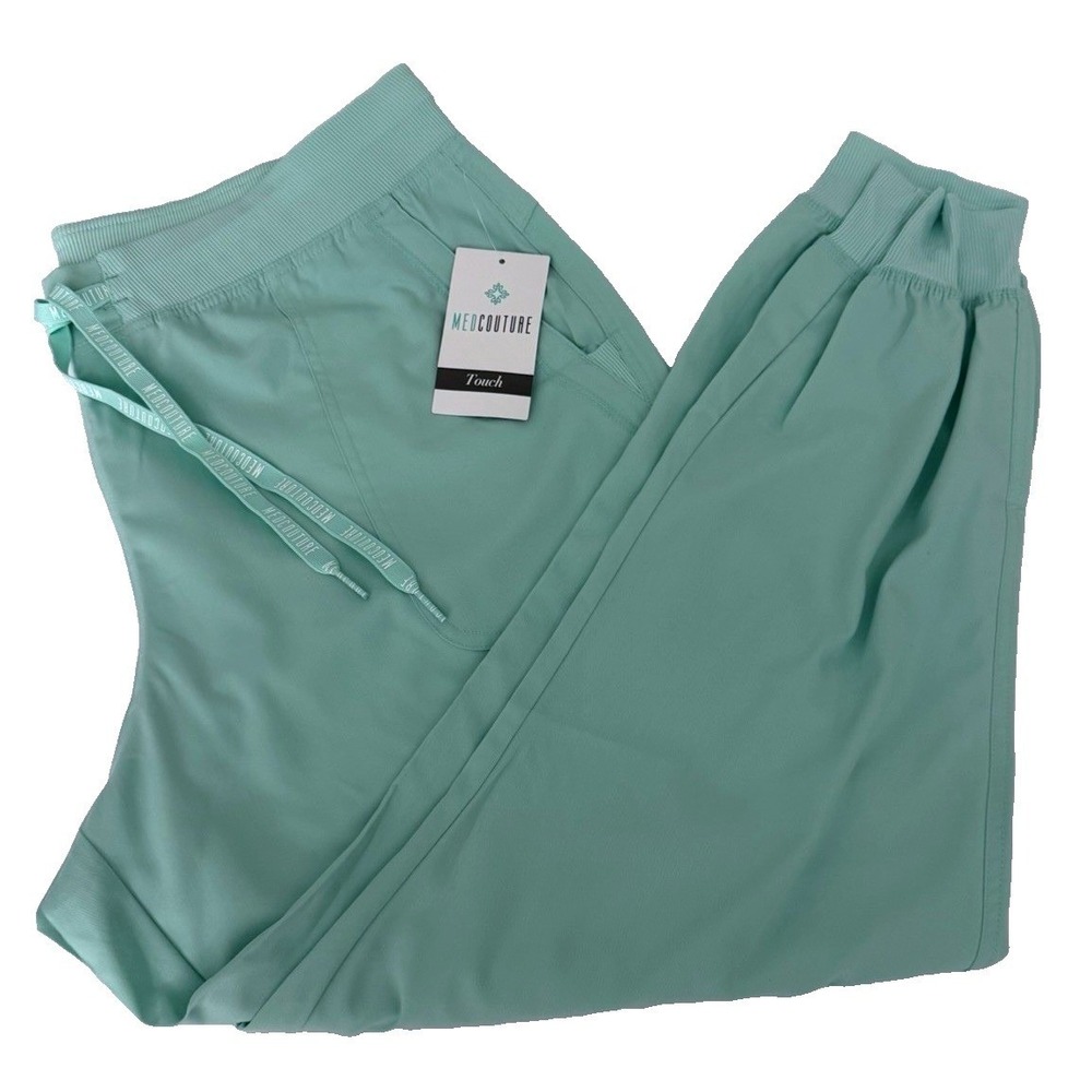 Med Couture Women's Touch Scrub Pants  Cargo Jogger Bottoms 5 Size XL New